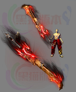 251129-A21武器素材 传奇超大武器高清素材