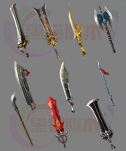 251227-B2静态内观武器 传奇武器高清素材