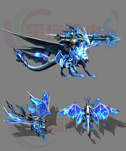 251015-B17南极冰龙 坐骑人物一体时装