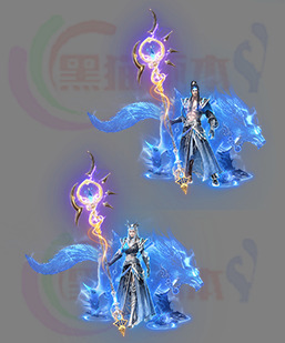 251116-B39幽冥天狼 传奇时装高清素材