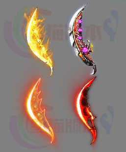 传奇武器素材 传奇武器特效高清素材 250321-A4武器