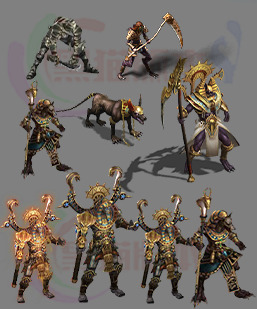 250426-A3传奇怪物高清素材