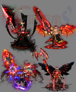 传奇剑甲素材 传奇复古高清剑甲素材 250222-A1剑甲分体