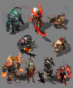 250426-A6传奇怪物高清素材