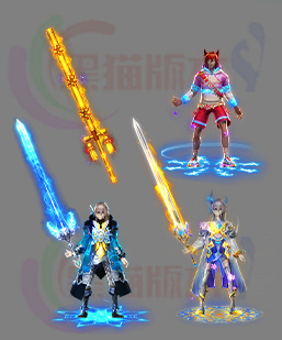 传奇剑甲素材 传奇复古高清素材 250316-B10剑甲