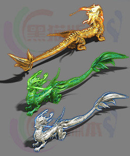 250223-A14三只金龙怪物