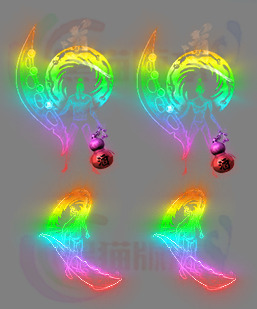 260114-B3七彩道尊元神时装  传奇时装高清素材