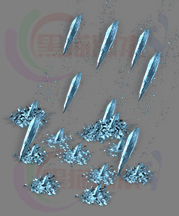 传奇技能素材 高清动态魔法BUFF特效技能 241222-A24技能