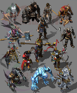 250426-A1传奇怪物高清素材