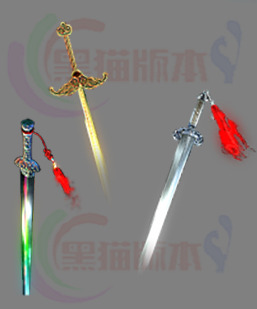 250523-A1三把动态的剑素材
