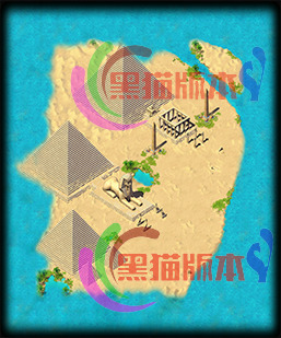 传奇地图素材 251016-A38法老绿洲地图素材