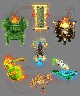 251126-B2法宝素材 传奇法宝高清素材