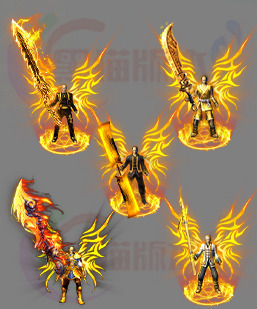 传奇剑甲素材 传奇复古高清素材 250227-B03剑甲