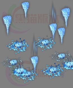 传奇技能素材 高清动态魔法BUFF特效技能 241222-A54技能