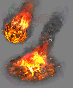 传奇技能素材 高清动态魔法BUFF特效技能 241222-A55技能