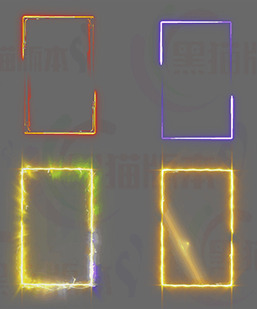 250501-A48装备悬浮特效边框