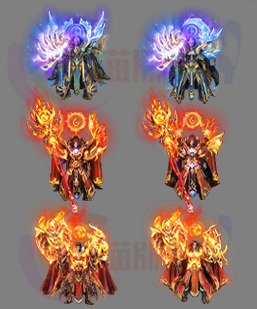 251121-B32三职业盛大20周年 传奇剑甲高清素材