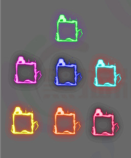 251206-A5传奇装备首饰框特效素材 传奇首饰框高清素材