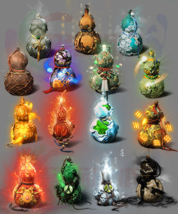 251118-A24传奇法宝素材灭世葫芦15组大小号特殊四格