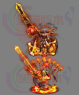 传奇剑甲素材 传奇复古高清素材 250320-A6剑甲