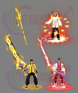 传奇剑甲素材 传奇复古高清素材 250314-B3剑甲