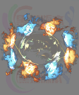 传奇技能素材 高清动态魔法特效技能 241220-A17特效全屏技能