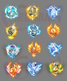 251119-B13首饰勋章 传奇勋章高清素材