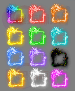 251130-A62装备首饰框特效素材 传奇首饰框高清素材