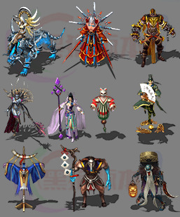 251220-B15NPC 传奇NPC高清素材