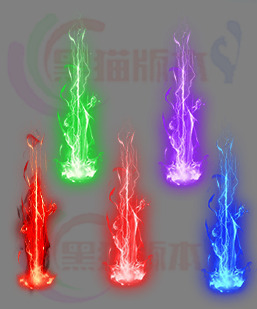 传奇素材 传奇光柱素材 高清动态光柱 250114-A6无字光柱