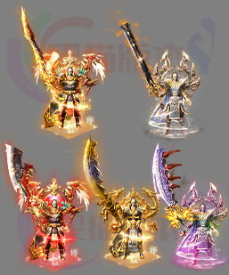 传奇剑甲素材 传奇复古高清素材 250224-A3剑甲分体