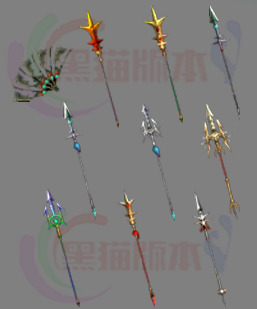 251227-B11静态内观武器 传奇武器高清素材