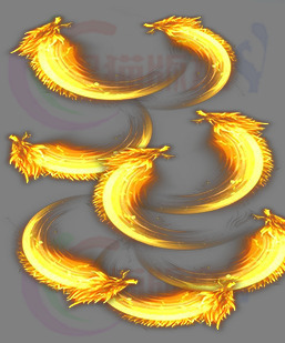 传奇技能素材 高清动态魔法特效BUFF技能 241220-A1特效技能