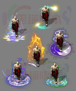 251229-A6光环素材 传奇光环高清素材