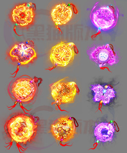 251201-B9进阶玉佩素材 传奇法宝高清素材