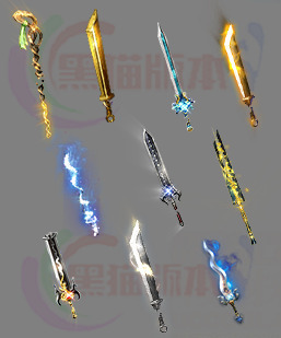 251225-B3动态内观武器 传奇武器高清素材