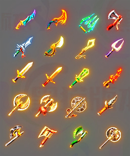 传奇法宝素材 251111A40特效武器法宝20组