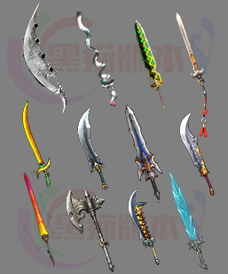 251227-B5静态内观武器 传奇武器高清素材