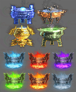 251130-A66神鼎素材动态传奇法宝高清素材