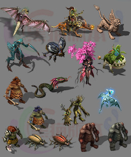 250426-A12传奇怪物高清素材