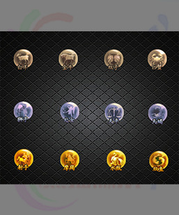 241216-A3静态十二星座道具