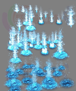 260114-A09魔法技能 传奇魔法技能高清素材