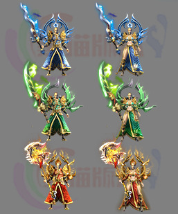 251121-B30三职业剑甲 传奇剑甲高清素材