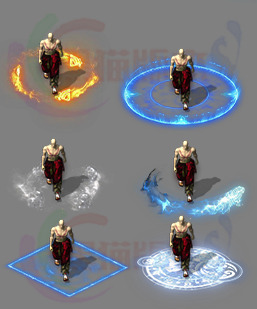 251230-A84光环素材 传奇光环高清素材