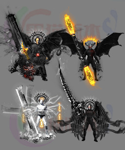 传奇剑甲素材 传奇复古高清剑甲素材 250222-A5剑甲分体