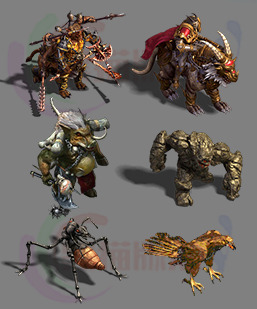 251222-B19怪物 传奇怪物高清素材