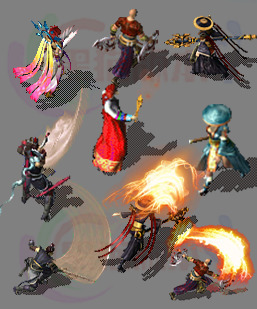 传奇复古人形怪物加技能特效 251015A1传奇怪物