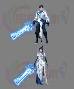 251114-B3水墨江湖 传奇男女一体时装高清素材