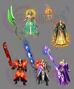 251204-A10特色男衣服素材5件 传奇剑甲高清素材