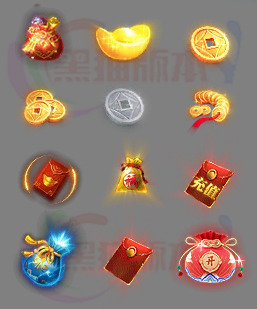 251129-B25福袋红包素材 传奇道具高清素材